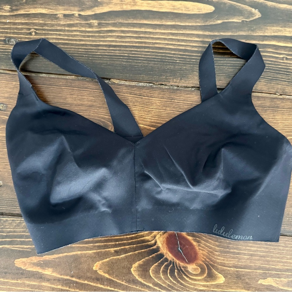 Lululemon Black Sports Bra, Unpadded